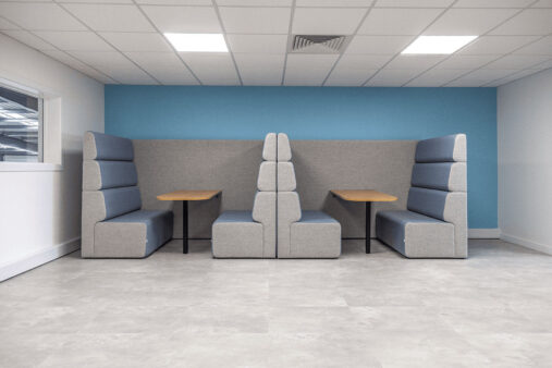 Office breakout flooring