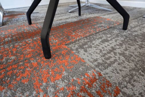 hard waring carpet tiles