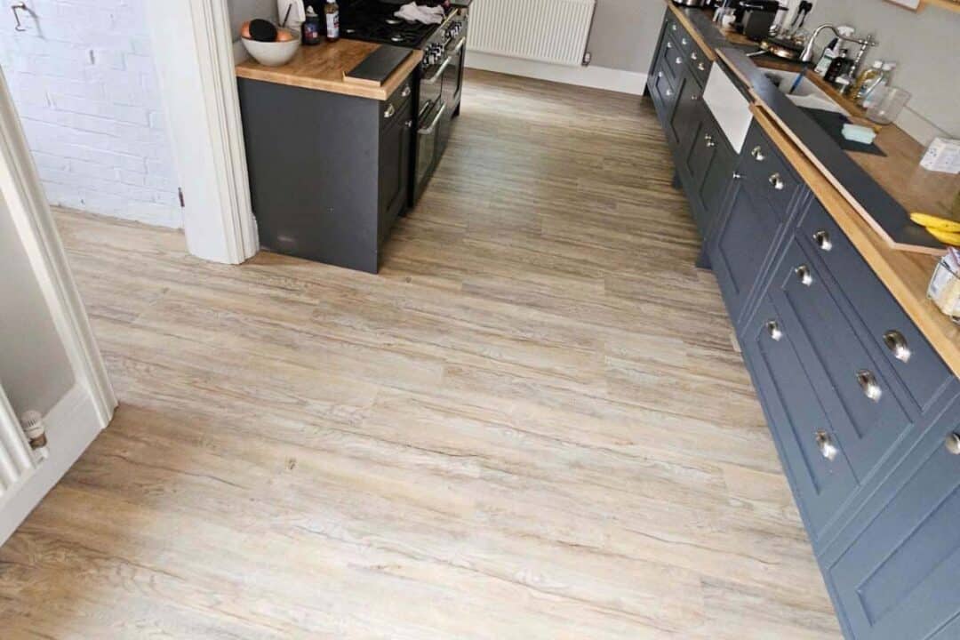 Residential kitchen flooring
